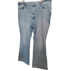 Good American Wide Leg Dark Wash‎ Jeans Size 24